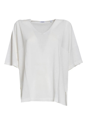ASPESI V-neck T-shirt - White