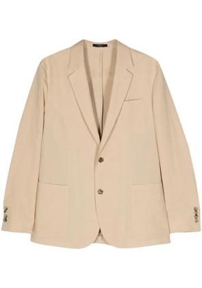 Paul Smith single-breasted linen blazer - Neutrals