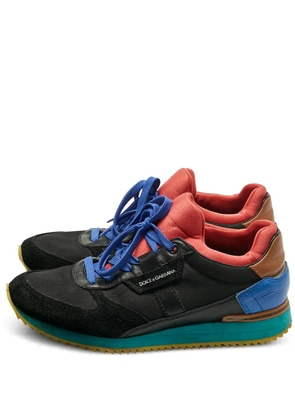 Dolce & Gabbana Pre-Owned logo-detail sneakers - Black