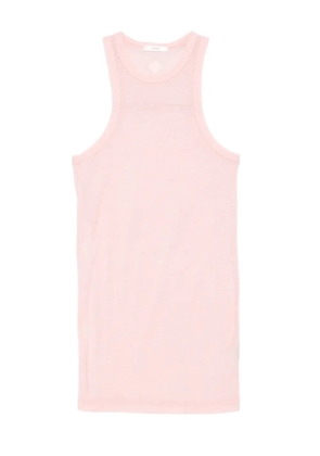 Haikure racer-back wool top - Pink