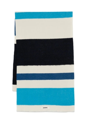 Jacquemus L'Echarpe Arazzo scarf - Blue