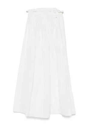 Herno high-waisted skirt - White