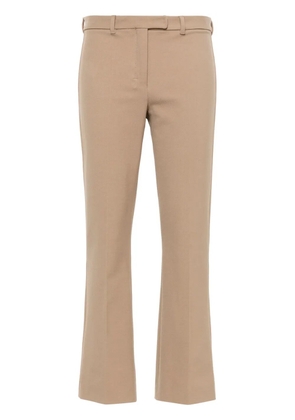 'S Max Mara Umanita twill cropped trousers - Neutrals