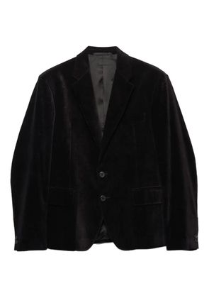 Prada two-button cotton blazer - Black