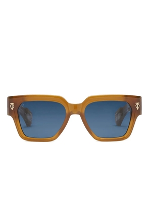 T Henri Eyewear square-frame sunglasses - Brown