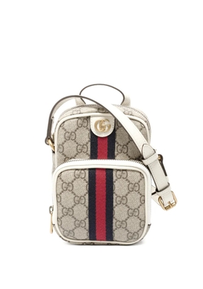 Gucci Pre-Owned 2016-2025 gg top handle crossbody bag - Neutrals