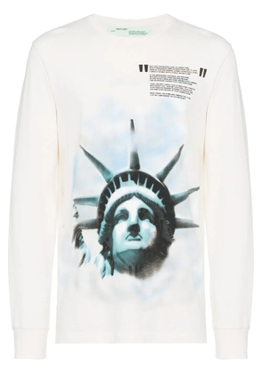 Off-White Statue of Liberty longsleeved t shirt