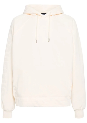 Jacquemus Le Hoodie Typo top - Neutrals