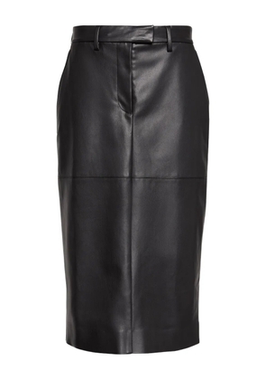Calvin Klein belted midi skirt - Black