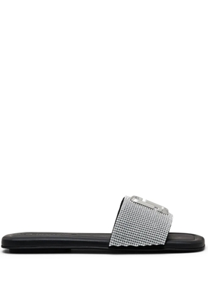 Marc Jacobs The Rhinestone J Marc sandals - Black