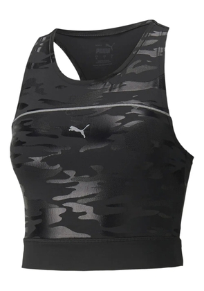 PUMA high shine crop top - Black