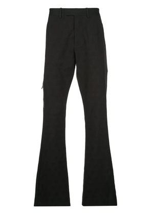 Off-White logo tailored trousers - Black