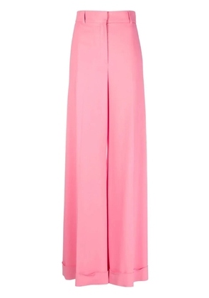 Moschino high-waisted palazzo trousers - Pink