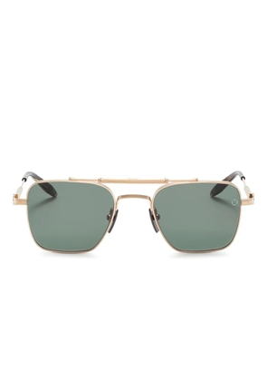 Akoni Europa square-frame sunglasses - Gold