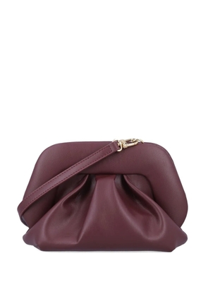 Themoirè Gea pleated clutch bag - Red