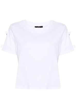 TWINSET Actitude cotton T-shirt - White