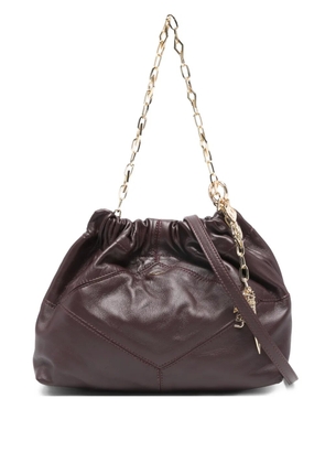 Ba&Sh chain-strap charm-detail tote bag - Red