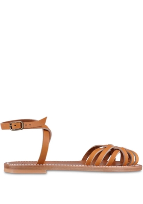 K. Jacques Demetria leather sandals - Brown