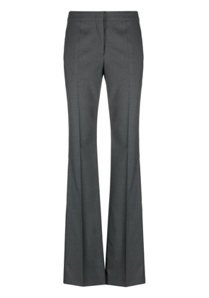 Moschino straight virgin wool tailored trousers - Grey