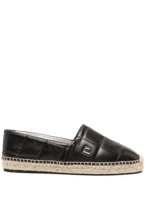 DSQUARED2 D2 Statement leather espadrilles - Black