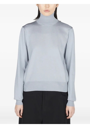 Balenciaga high-neck ribbed sweater - Grey