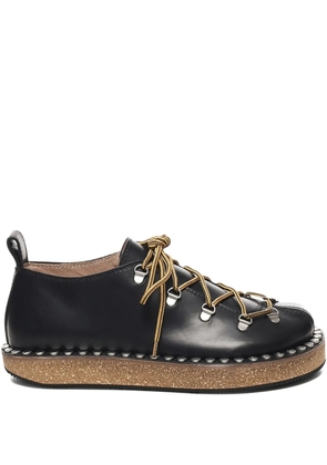 LOEWE lace-up studded sneakers - Black