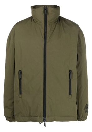 DSQUARED2 high-neck padded jacket - Green