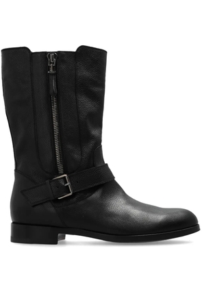 TOM FORD 20mm leather boots - Black