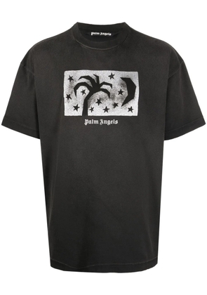 Palm Angels graphic-print crew-neck T-shirt - Black