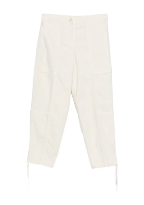 ASPESI drawstring panelled trousers - Neutrals
