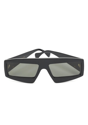 Gucci Pre-Owned rectangle sunglasses - Black