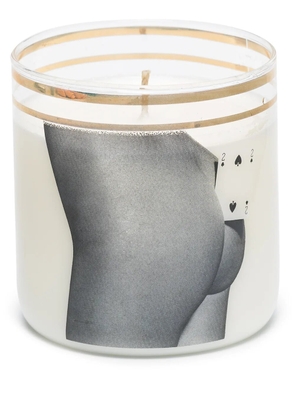 Seletti Two of Spades glass candle - Neutrals