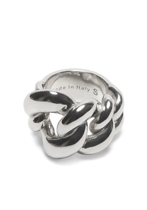 Acne Studios chain-link ring - Silver