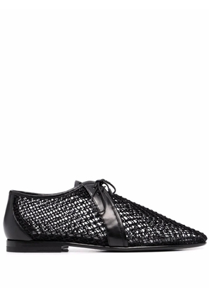 Saint Laurent Timothee mesh shoes - Black