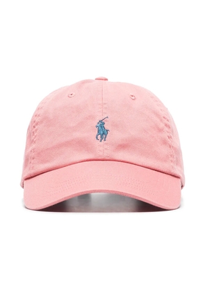 Polo Ralph Lauren logo-embroidered cotton cap - Pink