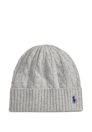 Polo Ralph Lauren cable-knit beanie - Grey