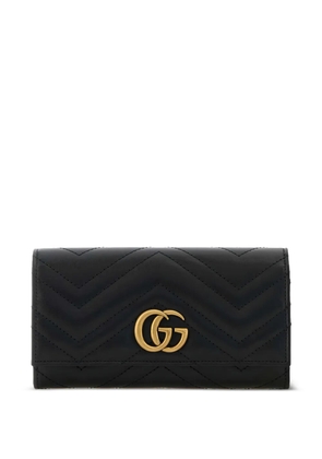 Gucci logo-detail wallet - Black