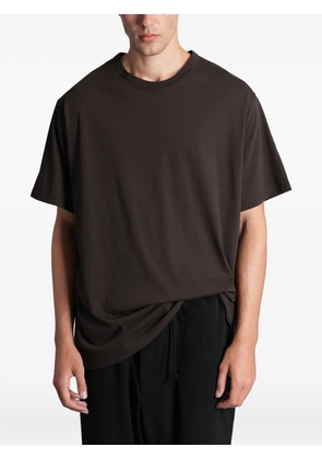 Yohji Yamamoto round neck T-shirt - Grey