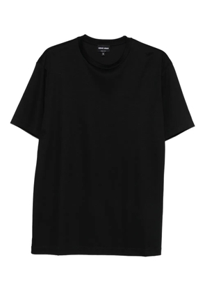 Giorgio Armani crew-neck short-sleeve T-shirt - Black