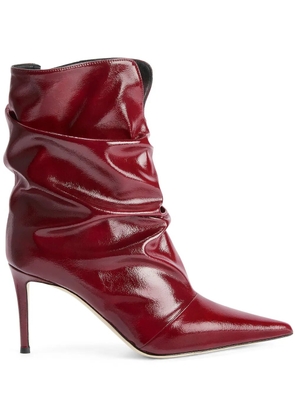 Giuseppe Zanotti Yunah 85mm slouchy boots - Red