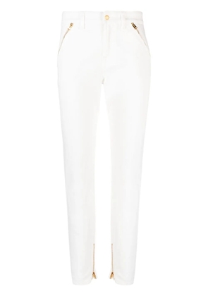 TOM FORD zip-detail tapered jeans - White