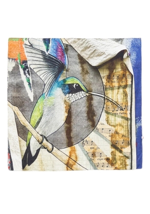 TALKING WALLS Melody Chromas scarf - Grey