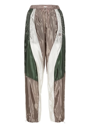 Palm Angels logo-embroidered track pants - Green