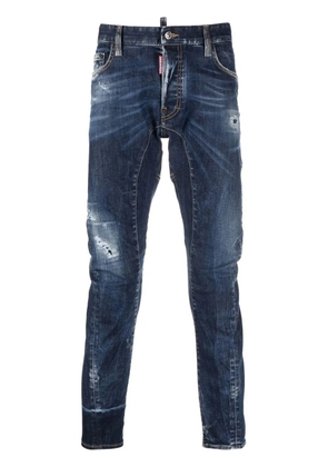 DSQUARED2 distressed skinny jeans - Blue