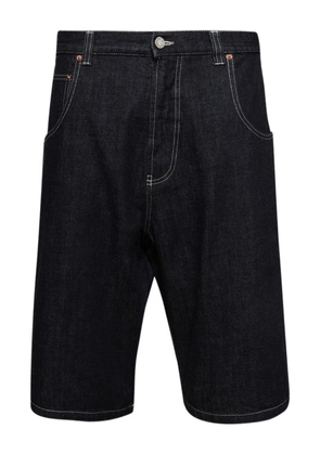 VETEMENTS denim utility shorts - Blue