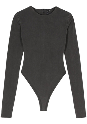 ENTIRE STUDIOS round-neck jersey bodysuit - Black