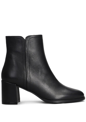Evaluna 70mm leather boots - Black