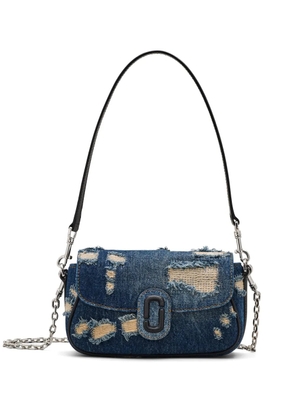 Marc Jacobs The Denim Clover Rip And Repair shoulder bag - Blue