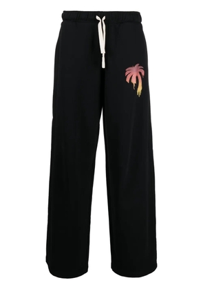 Palm Angels I Love PA wide-leg track pants - Black