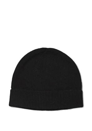 Roberto Collina ribbed hat - Black